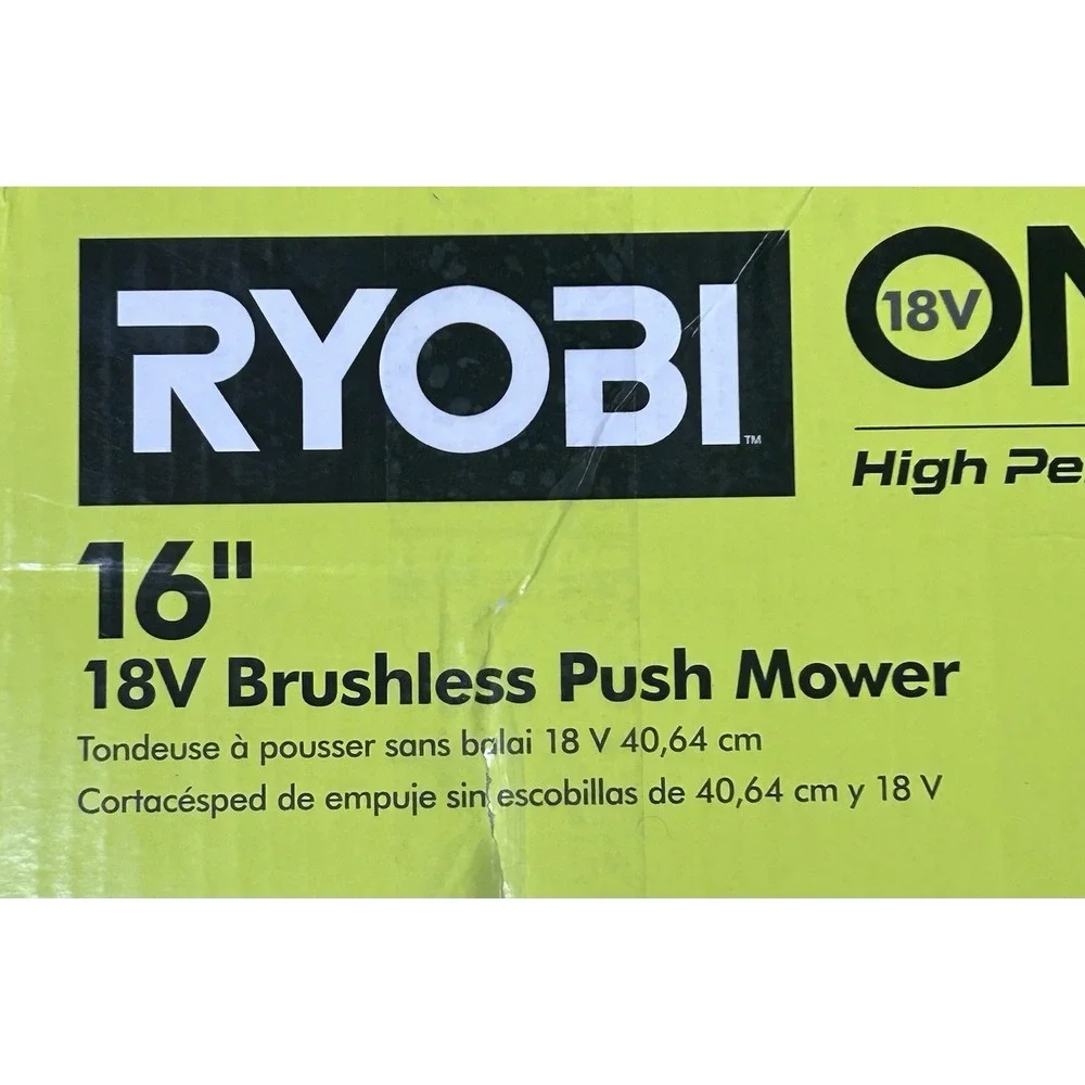 Ryobi Part 18 V push mower P1109 used   Rear Wheel